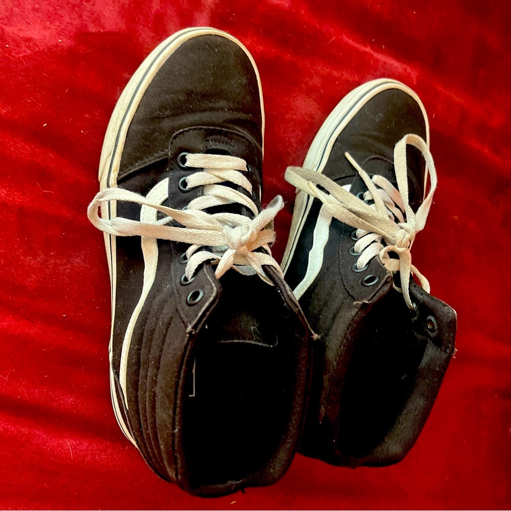 These are black and white vans